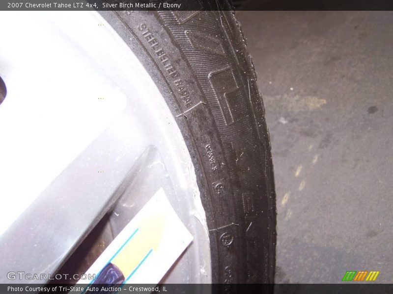 Silver Birch Metallic / Ebony 2007 Chevrolet Tahoe LTZ 4x4