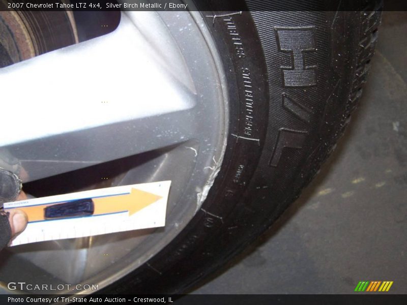 Silver Birch Metallic / Ebony 2007 Chevrolet Tahoe LTZ 4x4