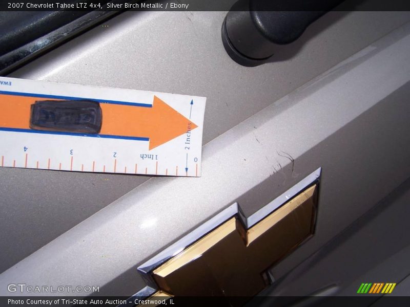 Silver Birch Metallic / Ebony 2007 Chevrolet Tahoe LTZ 4x4