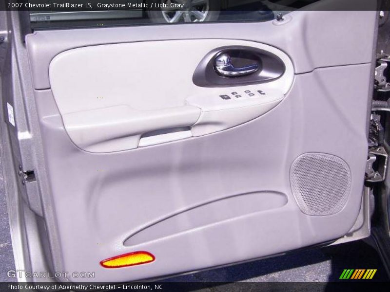 Graystone Metallic / Light Gray 2007 Chevrolet TrailBlazer LS