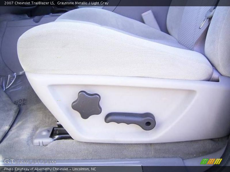 Graystone Metallic / Light Gray 2007 Chevrolet TrailBlazer LS