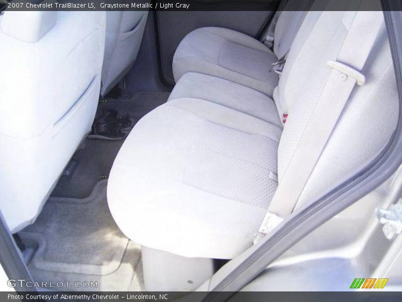Graystone Metallic / Light Gray 2007 Chevrolet TrailBlazer LS