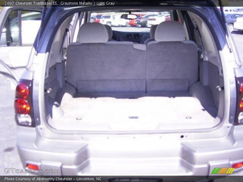 Graystone Metallic / Light Gray 2007 Chevrolet TrailBlazer LS