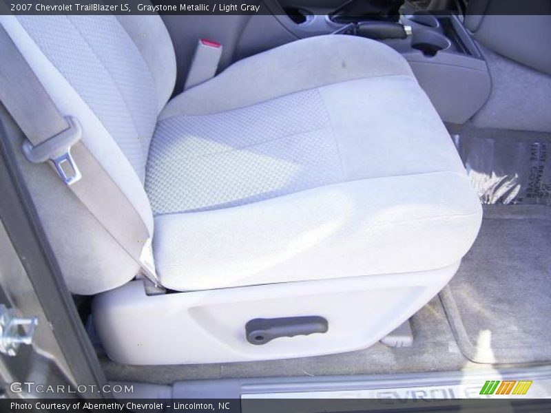 Graystone Metallic / Light Gray 2007 Chevrolet TrailBlazer LS
