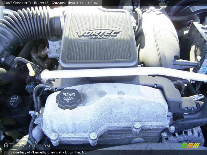 Graystone Metallic / Light Gray 2007 Chevrolet TrailBlazer LS
