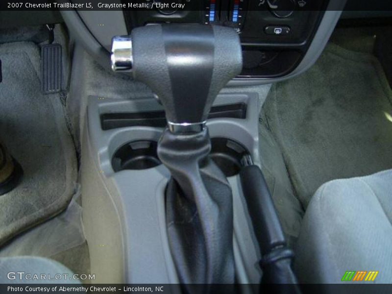 Graystone Metallic / Light Gray 2007 Chevrolet TrailBlazer LS