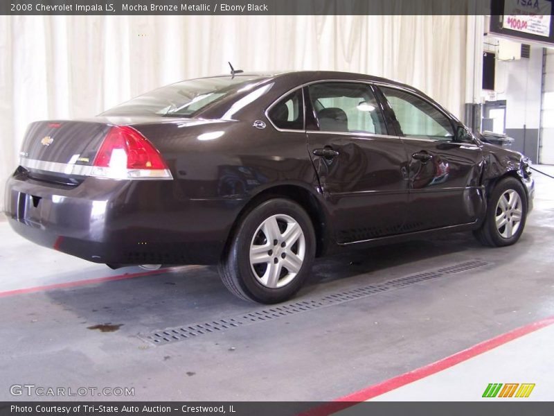 Mocha Bronze Metallic / Ebony Black 2008 Chevrolet Impala LS