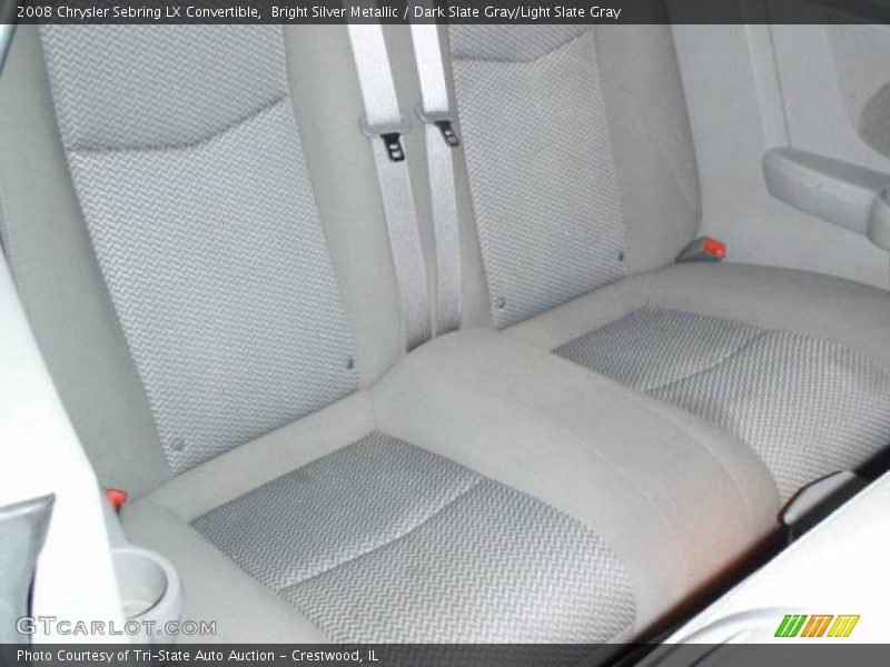 Bright Silver Metallic / Dark Slate Gray/Light Slate Gray 2008 Chrysler Sebring LX Convertible