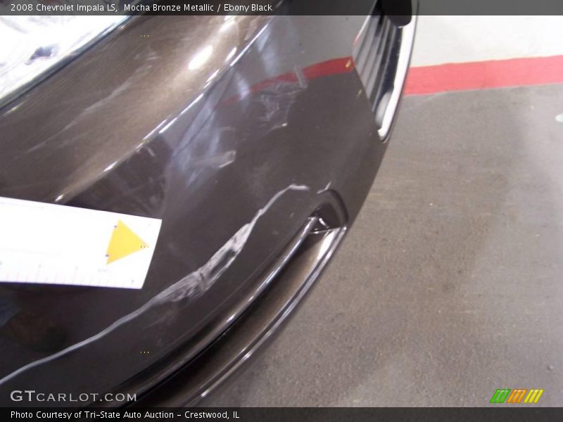 Mocha Bronze Metallic / Ebony Black 2008 Chevrolet Impala LS