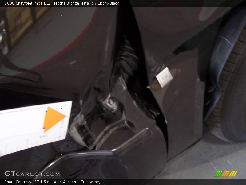 Mocha Bronze Metallic / Ebony Black 2008 Chevrolet Impala LS