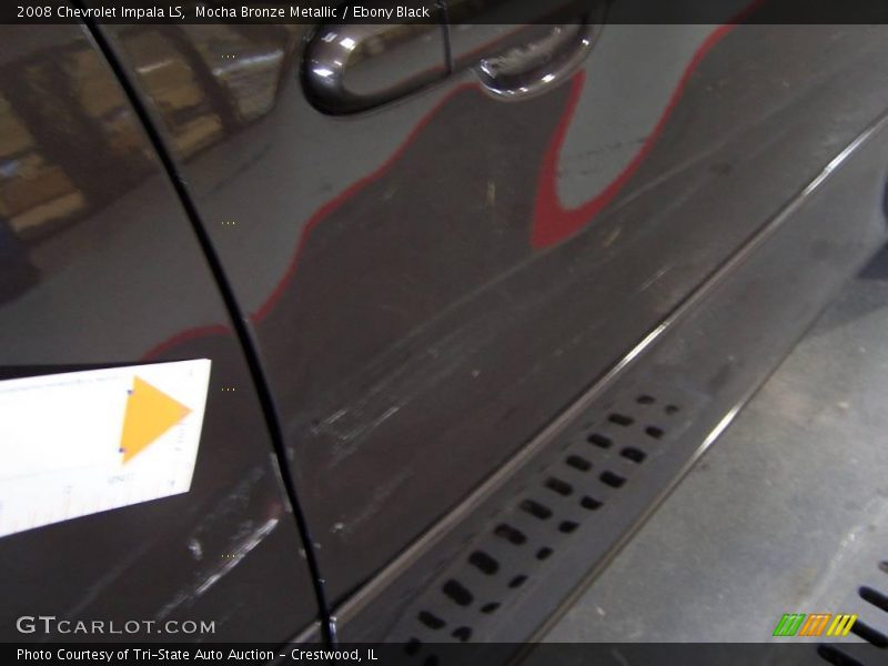 Mocha Bronze Metallic / Ebony Black 2008 Chevrolet Impala LS
