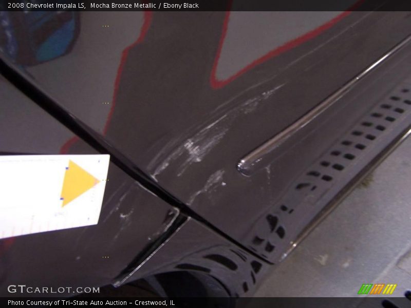 Mocha Bronze Metallic / Ebony Black 2008 Chevrolet Impala LS