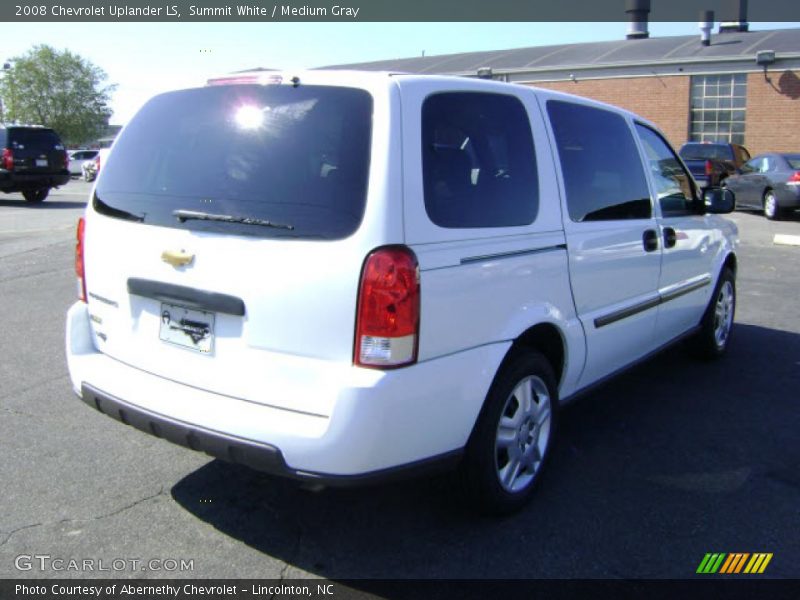 Summit White / Medium Gray 2008 Chevrolet Uplander LS
