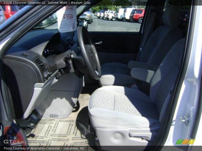 Summit White / Medium Gray 2008 Chevrolet Uplander LS