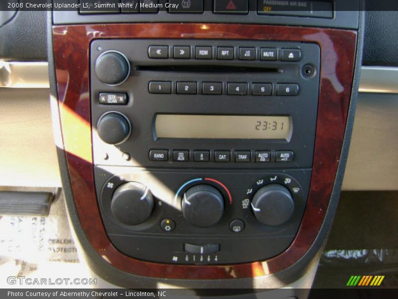 Summit White / Medium Gray 2008 Chevrolet Uplander LS