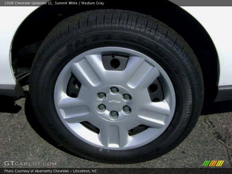Summit White / Medium Gray 2008 Chevrolet Uplander LS