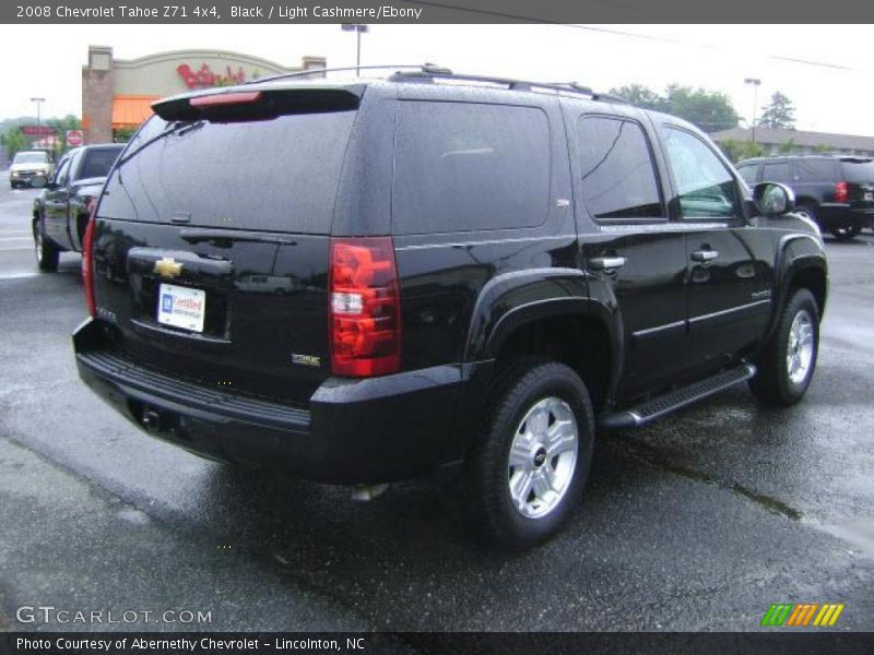 Black / Light Cashmere/Ebony 2008 Chevrolet Tahoe Z71 4x4