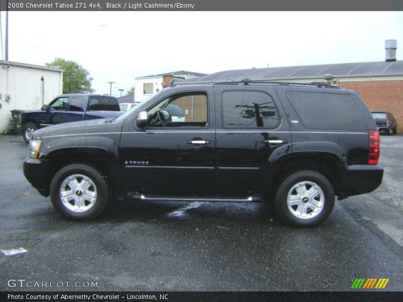 Black / Light Cashmere/Ebony 2008 Chevrolet Tahoe Z71 4x4