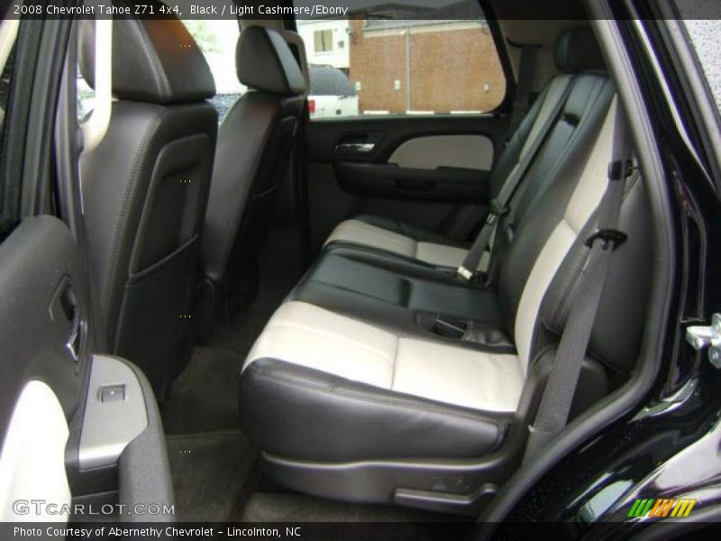 Black / Light Cashmere/Ebony 2008 Chevrolet Tahoe Z71 4x4