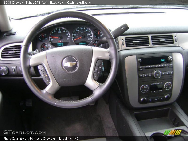 Black / Light Cashmere/Ebony 2008 Chevrolet Tahoe Z71 4x4