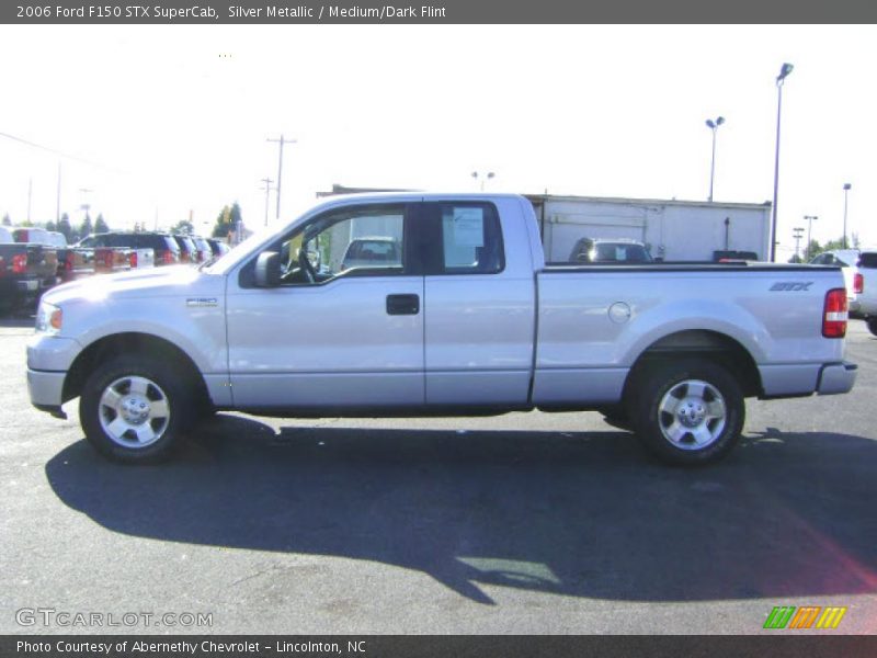 Silver Metallic / Medium/Dark Flint 2006 Ford F150 STX SuperCab