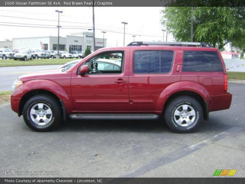 Red Brawn Pearl / Graphite 2006 Nissan Pathfinder SE 4x4