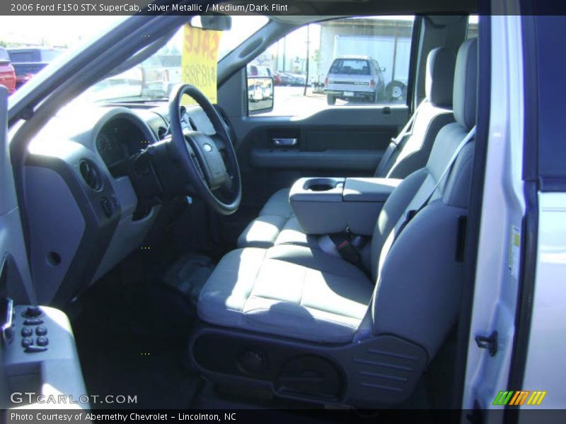 Silver Metallic / Medium/Dark Flint 2006 Ford F150 STX SuperCab