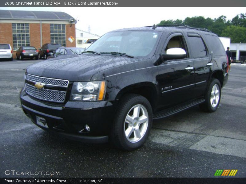 Black / Light Cashmere/Ebony 2008 Chevrolet Tahoe LTZ 4x4