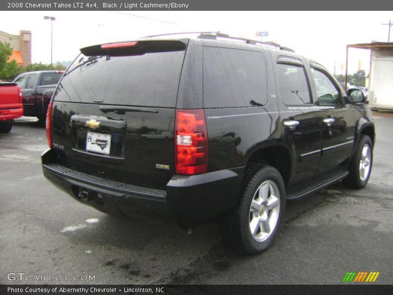 Black / Light Cashmere/Ebony 2008 Chevrolet Tahoe LTZ 4x4