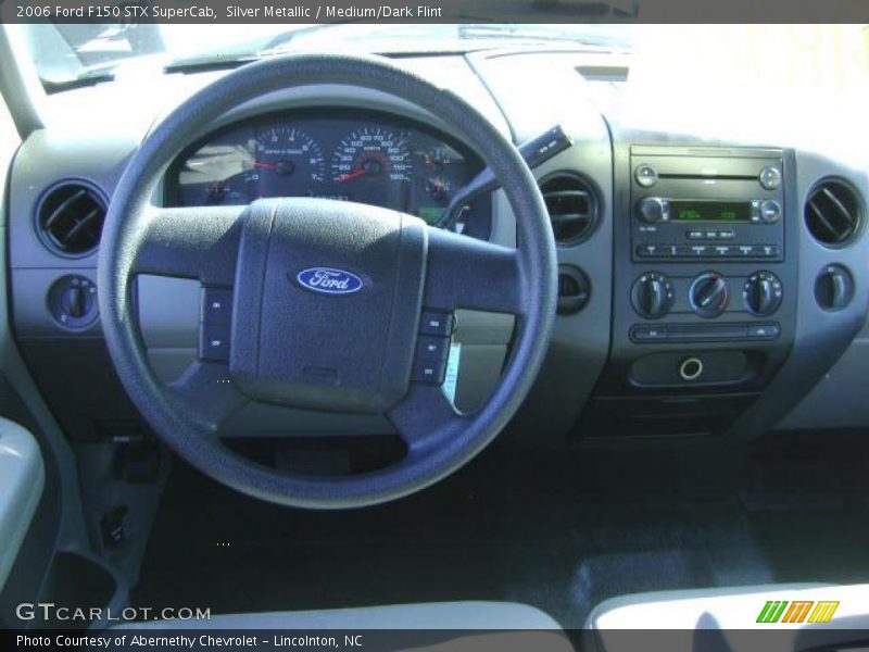 Silver Metallic / Medium/Dark Flint 2006 Ford F150 STX SuperCab