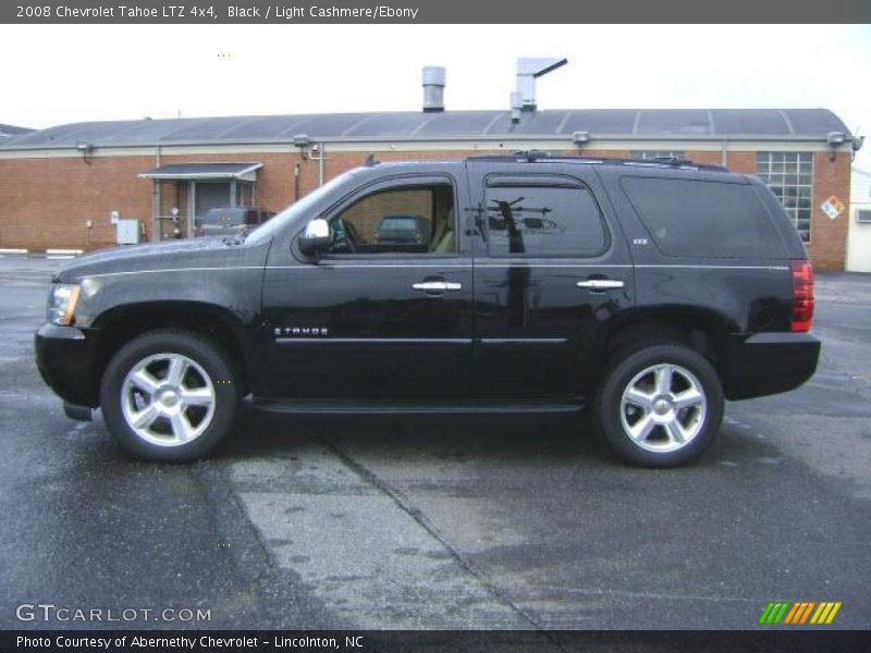 Black / Light Cashmere/Ebony 2008 Chevrolet Tahoe LTZ 4x4