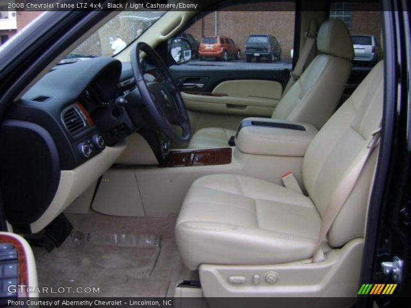 Black / Light Cashmere/Ebony 2008 Chevrolet Tahoe LTZ 4x4