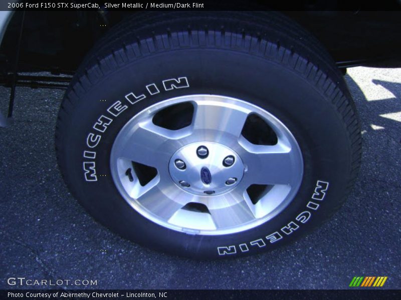 Silver Metallic / Medium/Dark Flint 2006 Ford F150 STX SuperCab