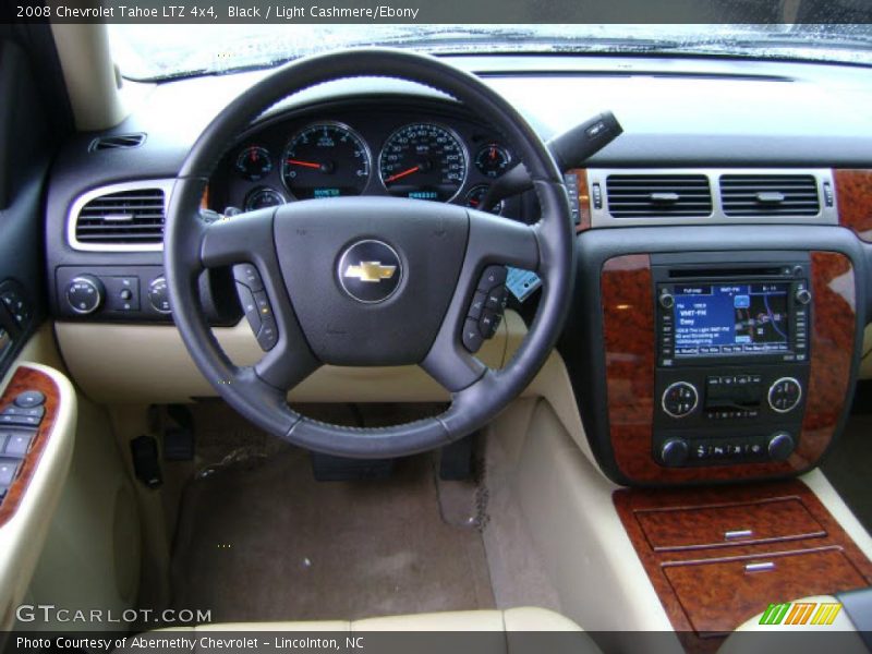Black / Light Cashmere/Ebony 2008 Chevrolet Tahoe LTZ 4x4