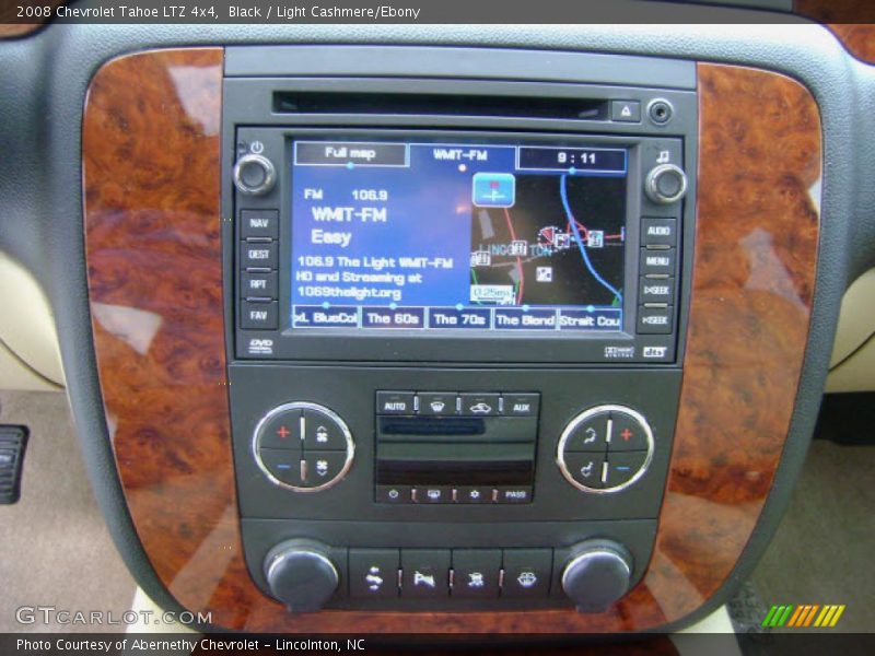 Black / Light Cashmere/Ebony 2008 Chevrolet Tahoe LTZ 4x4