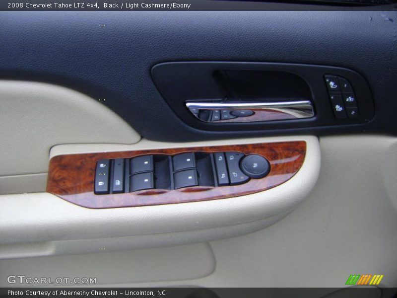 Black / Light Cashmere/Ebony 2008 Chevrolet Tahoe LTZ 4x4