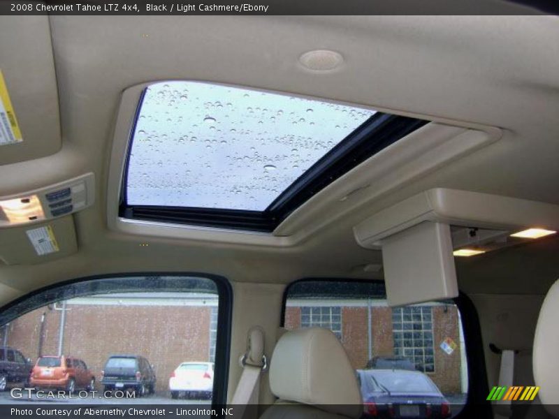 Black / Light Cashmere/Ebony 2008 Chevrolet Tahoe LTZ 4x4