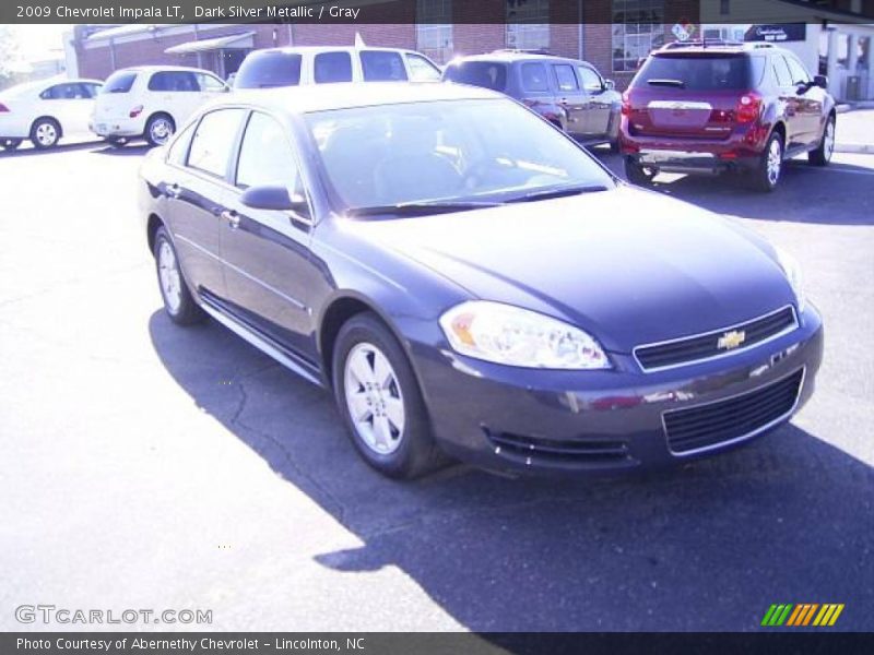 Dark Silver Metallic / Gray 2009 Chevrolet Impala LT