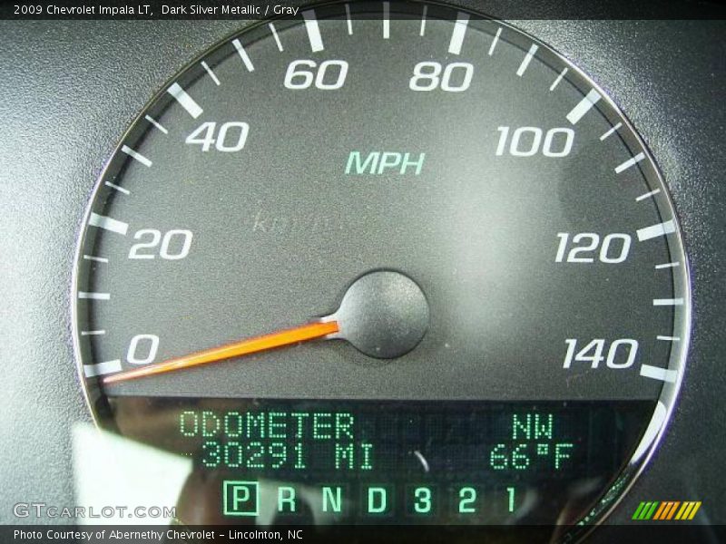 Dark Silver Metallic / Gray 2009 Chevrolet Impala LT