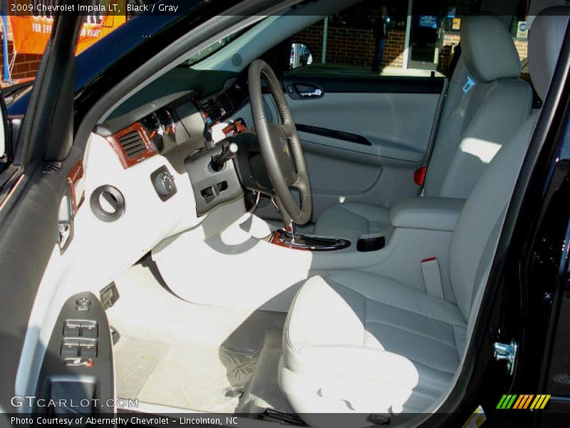 Black / Gray 2009 Chevrolet Impala LT