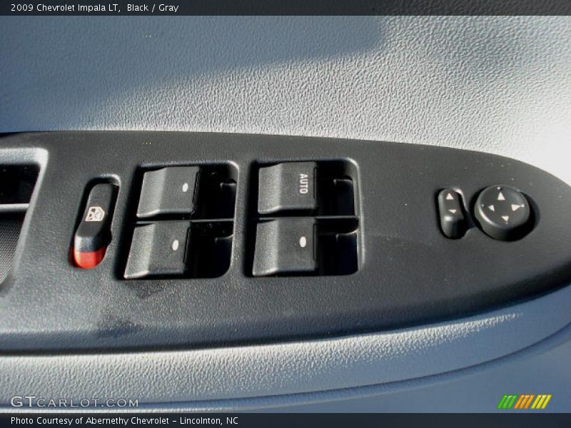 Black / Gray 2009 Chevrolet Impala LT