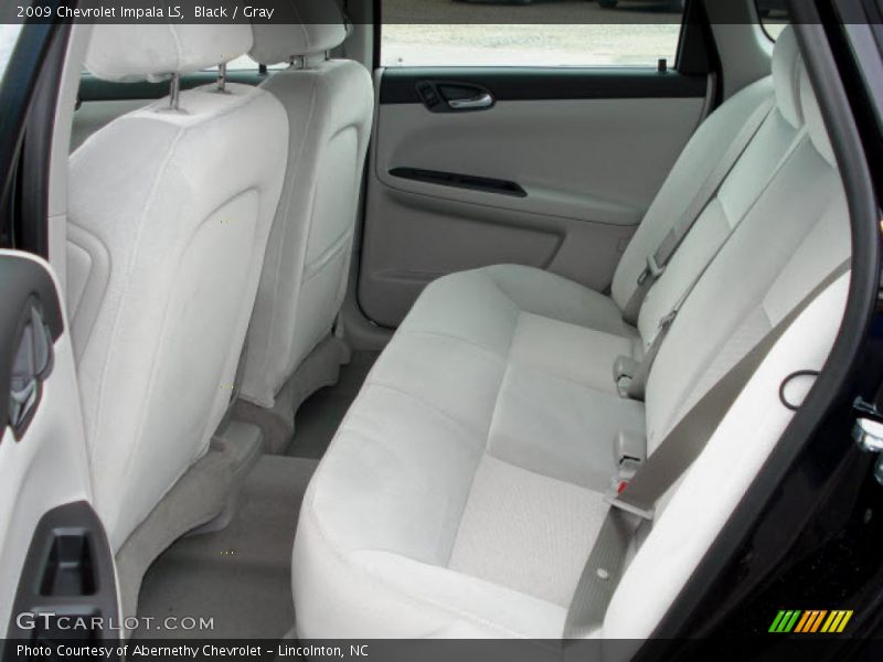 Black / Gray 2009 Chevrolet Impala LS