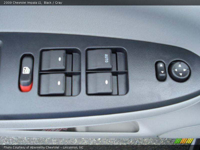 Black / Gray 2009 Chevrolet Impala LS