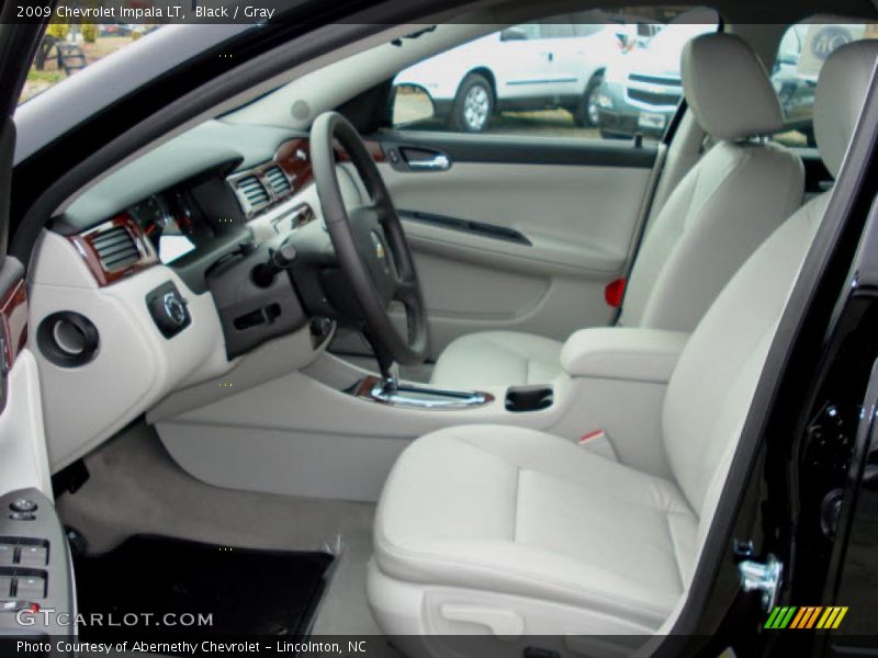 Black / Gray 2009 Chevrolet Impala LT
