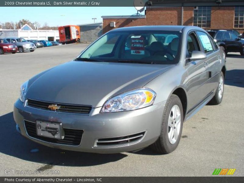 Dark Silver Metallic / Gray 2009 Chevrolet Impala LS