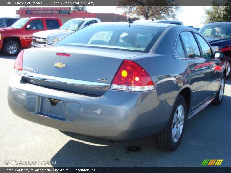 Dark Silver Metallic / Gray 2009 Chevrolet Impala LS