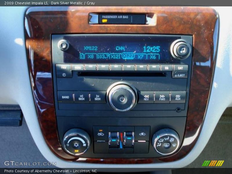 Dark Silver Metallic / Gray 2009 Chevrolet Impala LS