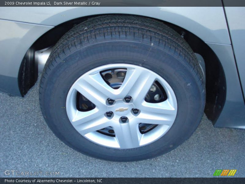 Dark Silver Metallic / Gray 2009 Chevrolet Impala LS