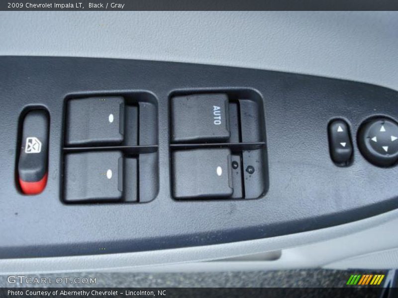 Black / Gray 2009 Chevrolet Impala LT