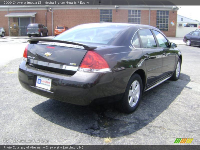 Mocha Bronze Metallic / Ebony 2009 Chevrolet Impala LT